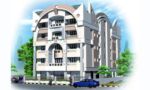 Ankur Palace - Apartments at Puraswalkam for J.K Constructions.